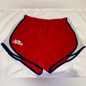 Nike shorts red Ole Miss
